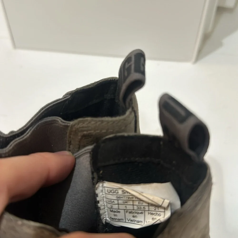 Ugg Bolden Weather Boot kids gray 3